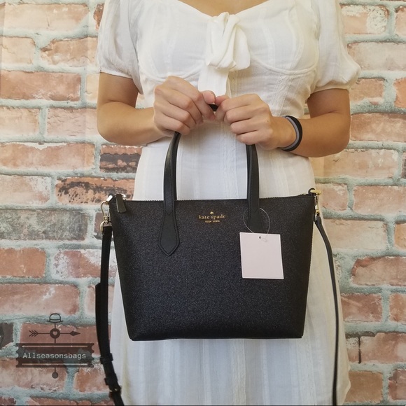 Kate spade SMALL Joeley Satchel black card holder - Picture 4 of 8